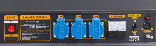 Agregat PRĄDOTWÓRCZY Generator 3000W 230V 12V AVR 2 LATA GWARANCJA na Arena.pl