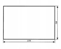 Szyba przednia - przód Massey Ferguson MF-255 kabina Luboń