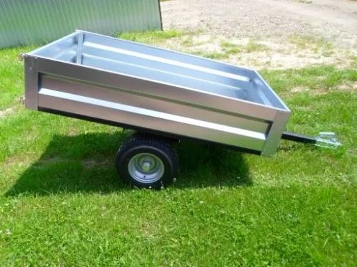 PRZYCZEPA PRZYCZEPKA Towarowa do quada ATV traktorka Wózek Stal-Met na Arena.pl