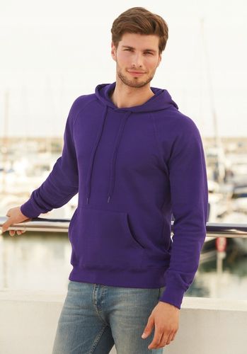 BLUZA Z KAPTUREM - FRUIT OF THE LOOM light na Arena.pl