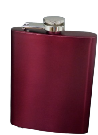 Piersiówka ze Stali Nierdzewnej Purpurowa Metalowa 7 OZ 210 ml Gentelo na Arena.pl