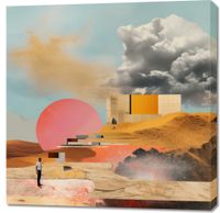 Obraz 90x90cm Architektura w Bezładzie