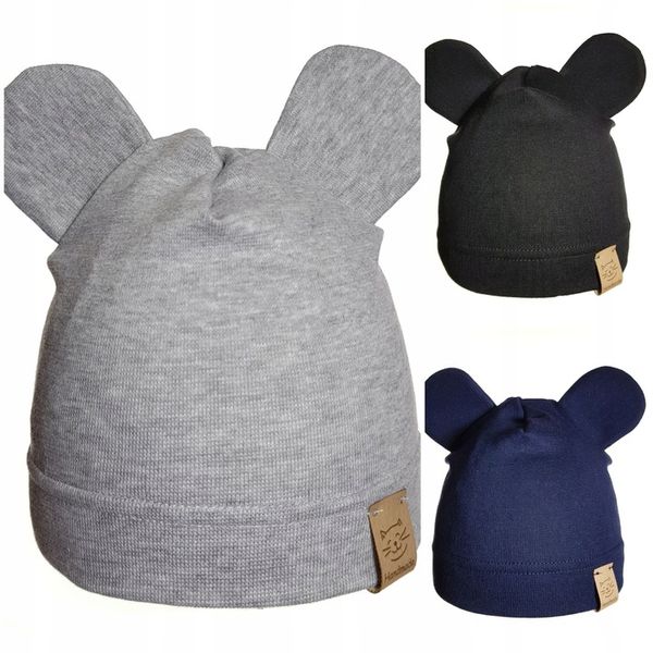 KOMPLET CHŁOPIECY CZAPKA MIKI + CHUSTKA CZAPECZKA CHUSTECZKA 3-12 MC 4WZORY zdjęcie 15