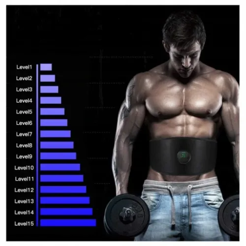 ELEKTROSTYMULATOR STYMULATOR DO MIĘŚNI BRZUCHA EMS na Arena.pl