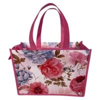 torba na zakupy 13l 34x25x15 zamek róże 1szt