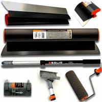 NÓŻ DO GŁADZI SOLID KOSA LIZAK ZESTAW 65cm KIJ TELE UCHWYT WAŁEK GŁADŹ TYNK