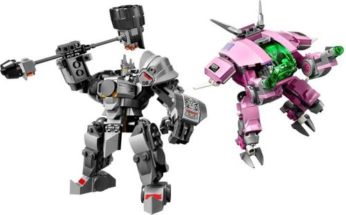 Lego Overwatch D.Va & Reinhardt na Arena.pl