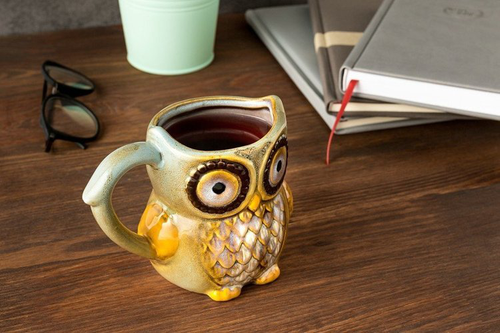 Kubek sowa NIEBIESKA na Arena.pl