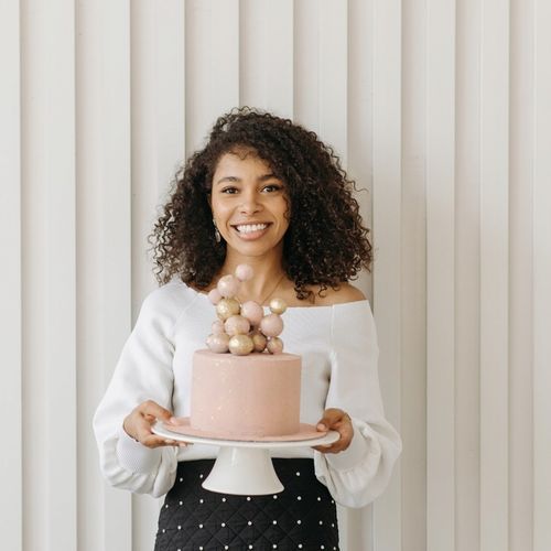 Karton na wysoki tort pietrowy 30x30x45 cm z okienkiem BARDZO MOCNE pudełko na Arena.pl