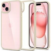 Etui Spigen Ultra Hybrid na iPhone 15 Plus - beżowe