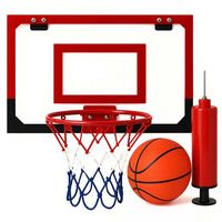 TABLICA Do Koszykówki Tarcza Na Drzwi ZESTAW DO GRY W KOSZA + Piłka