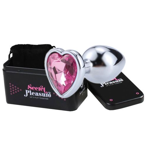 Korek analny, plug do pupy. Kryształ serduszko. na Arena.pl