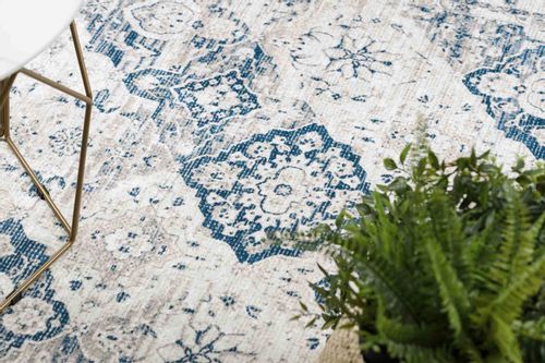 RUG/LU/ARLEN/ROSETTE2/BEIGE+BLUE/160x220 na Arena.pl