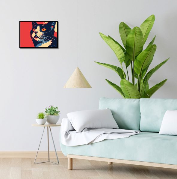 Plakat 42x29,7cm Szok zdjęcie 4