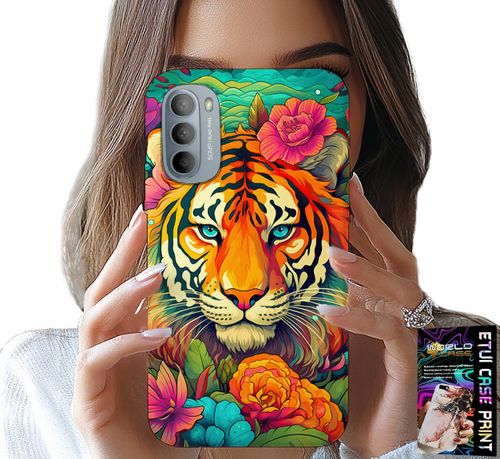 ETUI DO MOTOROLA G31 / G41 - ZWIERZĘCE WZORY TYGRYS TYGRYSEK CASE na Arena.pl