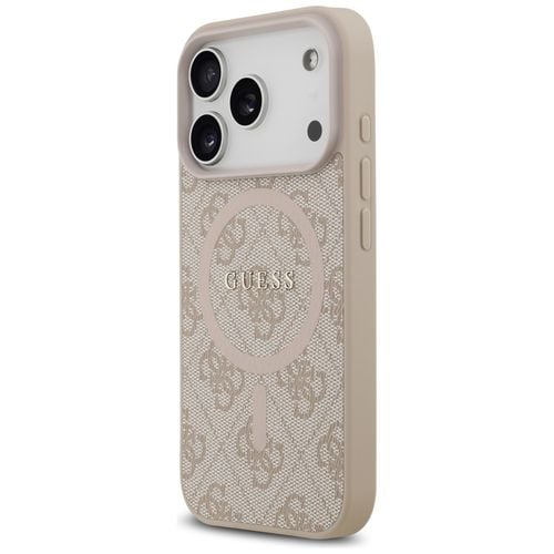 etui guess 4g ring classic logo magsafe  do iphone 17 pro różowy na Arena.pl