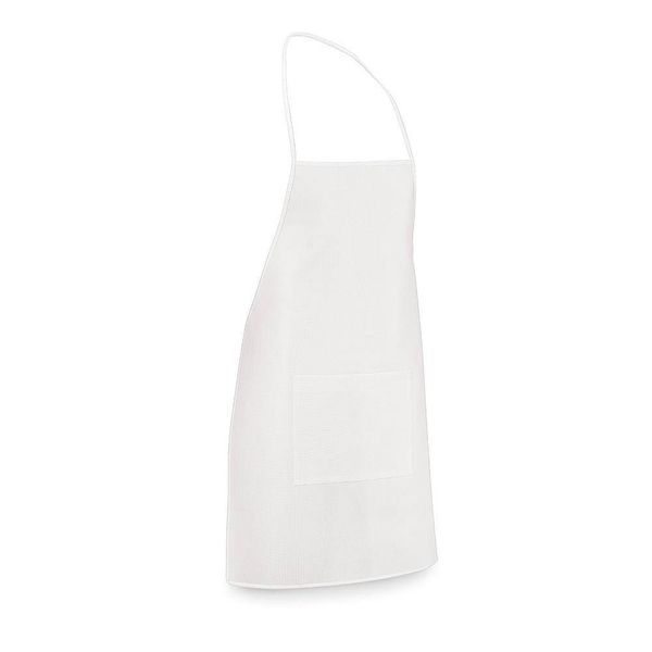 Fartuch non-woven, biały zdjęcie 1