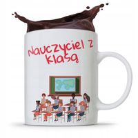 Kubek Prezent Dzień Nauczyciela Nauczyciel Z Klasą Z Nadrukiem Ze Zdjęciem