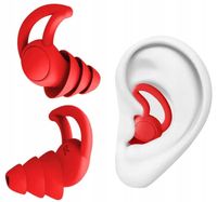 Zatyczki Do Uszu Stopery Wkładki Silikonowe Wyciszające Do Spania W