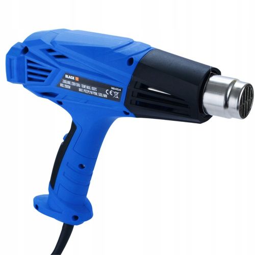 OPALARKA ELEKTRYCZNA 2 BIEGI 4 DYSZE 600C 2000W MOCNA ZESTAW BLACK na Arena.pl