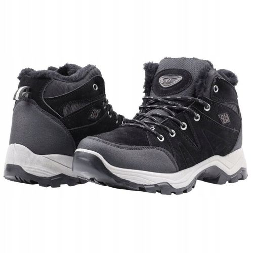 CZARNE BUTY SPORTOWE MĘSKIE ZIMOWE OCIEPLANE ŚNIEGOWCE TRAPERY DLA na Arena.pl