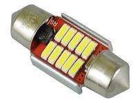 najmocniejsze żarówki LED do wnętrza 10x31 mm 31mm 10 x 5730SMD 12v