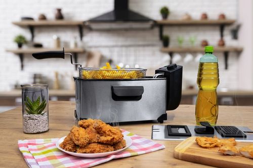 FRYTKOWNICA FRYTOWNICA POJEMNA 3,0L MOC 2200 INOX na Arena.pl