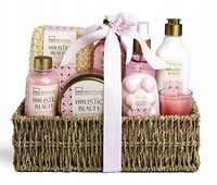 IDC DUŻY KOSZ ZESTAW PREZENTOWY KOSMETYKÓW CIAŁA KĄPIELI DZIEŃ BABCI