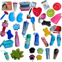 Akcesoria dla psa i domu Zestaw 60 szt. zabawki miski bidony domowe