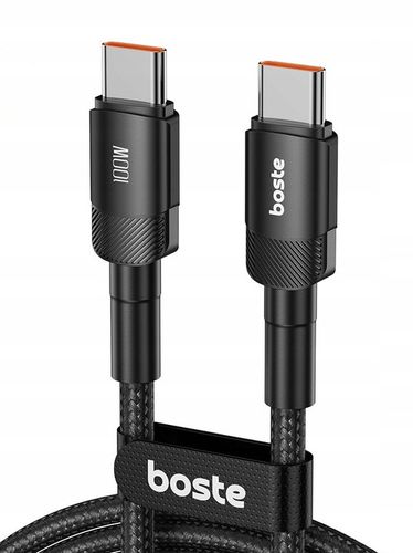 BOSTE SZYBKI UNIWERSALNY KABEL USB-C TYP-C PRZEWÓD QC PD 100W BEZPIECZNY 3M na Arena.pl