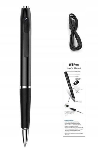 DYKTAFON DŁUGOPIS SZPIEGOWSKI MINI CYFROWY PODSŁUCH MAŁY PENDRIVE 32GB na Arena.pl