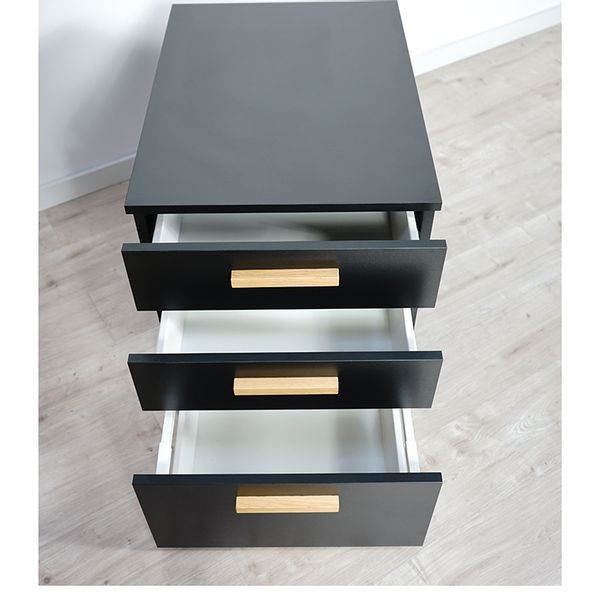 Kontener Jowisz Czarny szuflady MebleKreator zdjęcie 4