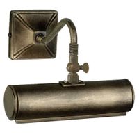 Kinkiet LAMPA ścienna PICTURE LIGHTS PL1-10-BLK-GOLD Elstead klasyczna OPRAWA galeryjka metalowa nad obraz czarna złota