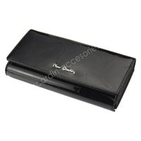 Portfel damski skórzany PIERRE CARDIN 02 LEAF 102 Bordowy