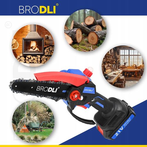 PIŁA ŁAŃCUCHOWA AKUMULATOROWA PILARKA GAŁĘZIÓWKA OLEJOWANIE AUTO na Arena.pl