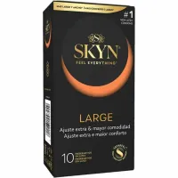skyn large prezerwatywy bez lateksu 56mm 10 sztuk komfort xl