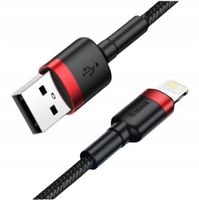 2 x Kabel Baseus Cafule Lightning 1m 2.4A Nylonowy DO iPhone iPad Ładowanie