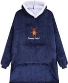 KOCOBLUZA BLUZA KOC OVERSIZE Z HAFTEM PREZENT personalizowany napis grafika