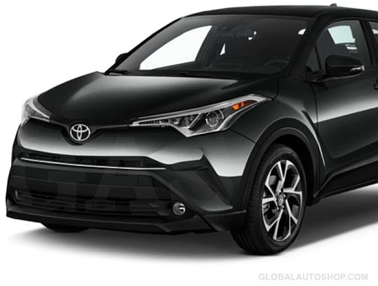 Toyota Camry C-HR - Chromowane Listwy Chrome Grill Atrapy Zderzaka Tuning zdjęcie 3