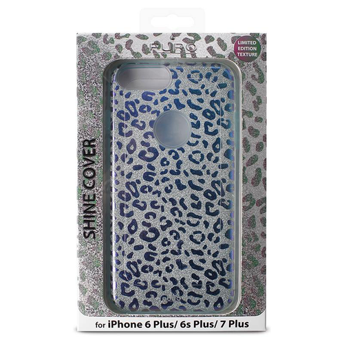 PURO Glitter Shine Leopard Cover - Etui do iPhone 8 Plus / 7 Plus / 6 na Arena.pl