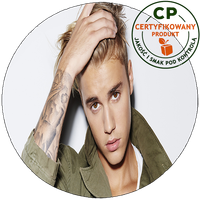 Opłatek na tort Justin Bieber - dla fana