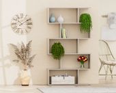 RITA Regał otwarty prosty Beż piaskowy