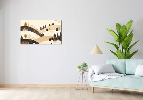 Obraz 90x50cm Jesień w Wzgórzach na Arena.pl