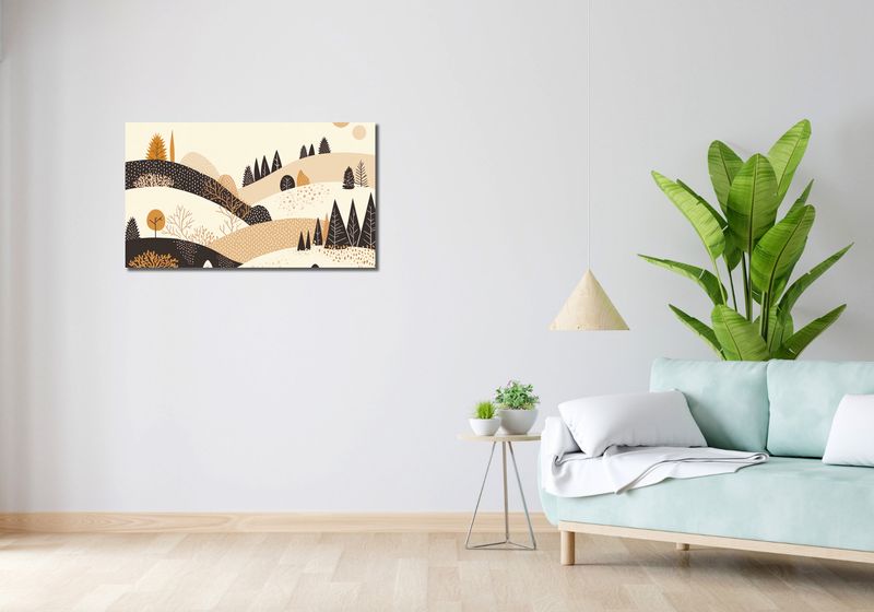 Obraz 90x50cm Jesień w Wzgórzach zdjęcie 2