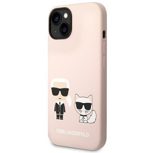 Etui Karl Lagerfeld do iPhone 15, iPhone 14, iPhone 13, Różowy, MagSafe na Arena.pl
