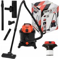 odkurzacz warsztatowy 1400w 20l sucho/mokro gniazd