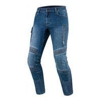 Spodnie jeansy motocyklowe REBELHORN VANDAL DENIM BLUE niebieski GRATISY