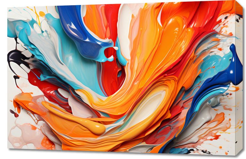 Obraz 90x60cm Taneczne Fale zdjęcie 1