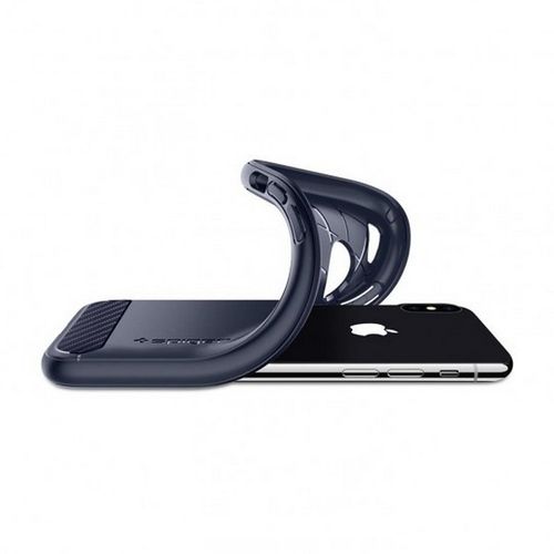 Spigen Rugged Armor iPhone X midnight blue 057CS22126 na Arena.pl