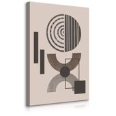 Duży Obraz Do Salonu Figury Geometryczne Okręgi Styl Boho 20cm x 30cm